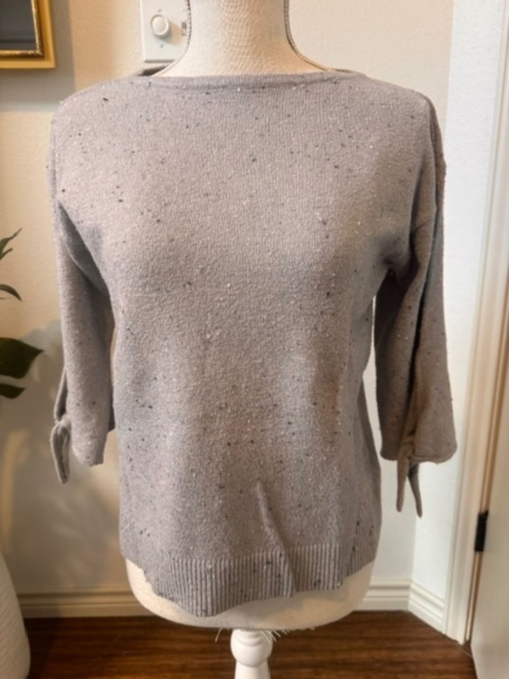 Ann Taylor Loft Sweater Womens Size Small Gray